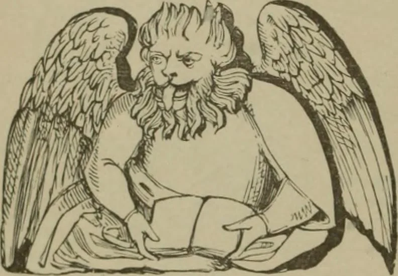An illustration from A handbook of legendary and mythological art, 1890, leaf 36