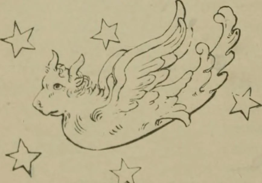 An illustration from A handbook of legendary and mythological art, 1890, leaf 36