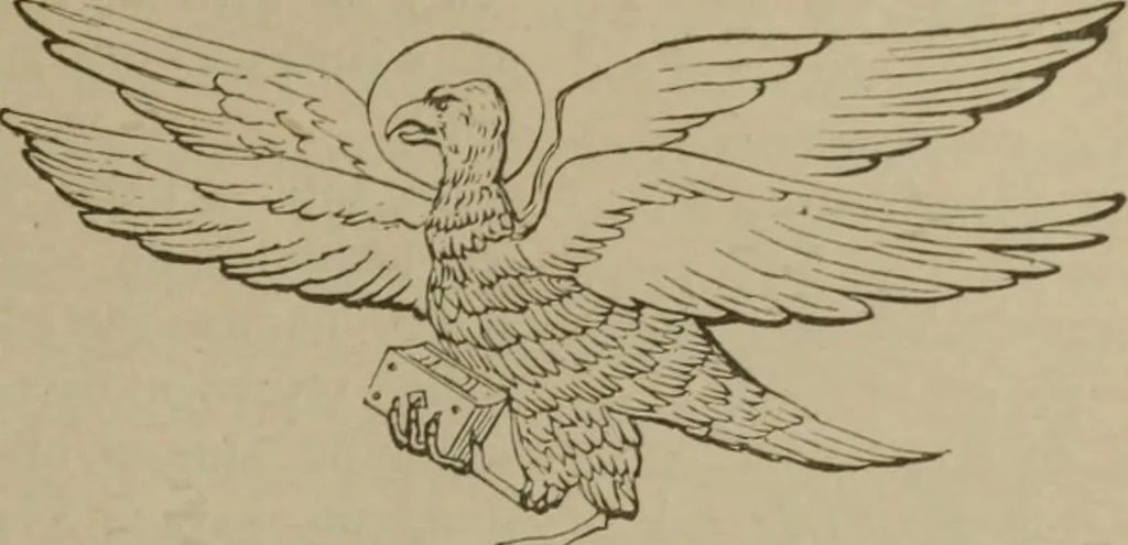 An illustration from A handbook of legendary and mythological art, 1890, leaf 37