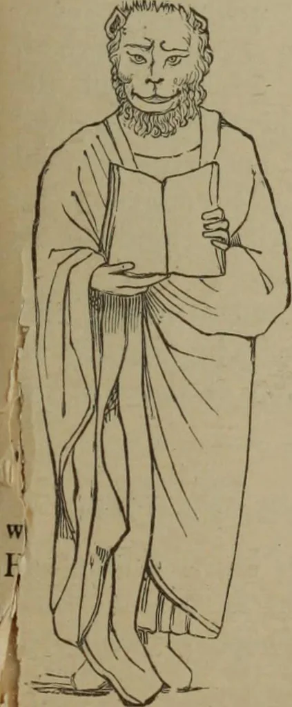 An illustration from A handbook of legendary and mythological art, 1890, leaf 37