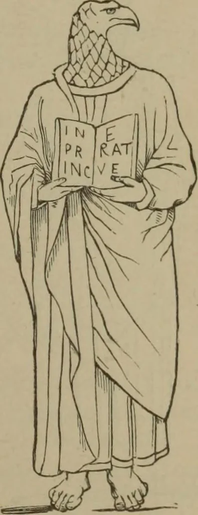 An illustration from A handbook of legendary and mythological art, 1890, leaf 37