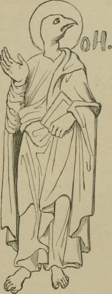 An illustration from A handbook of legendary and mythological art, 1890, leaf 38