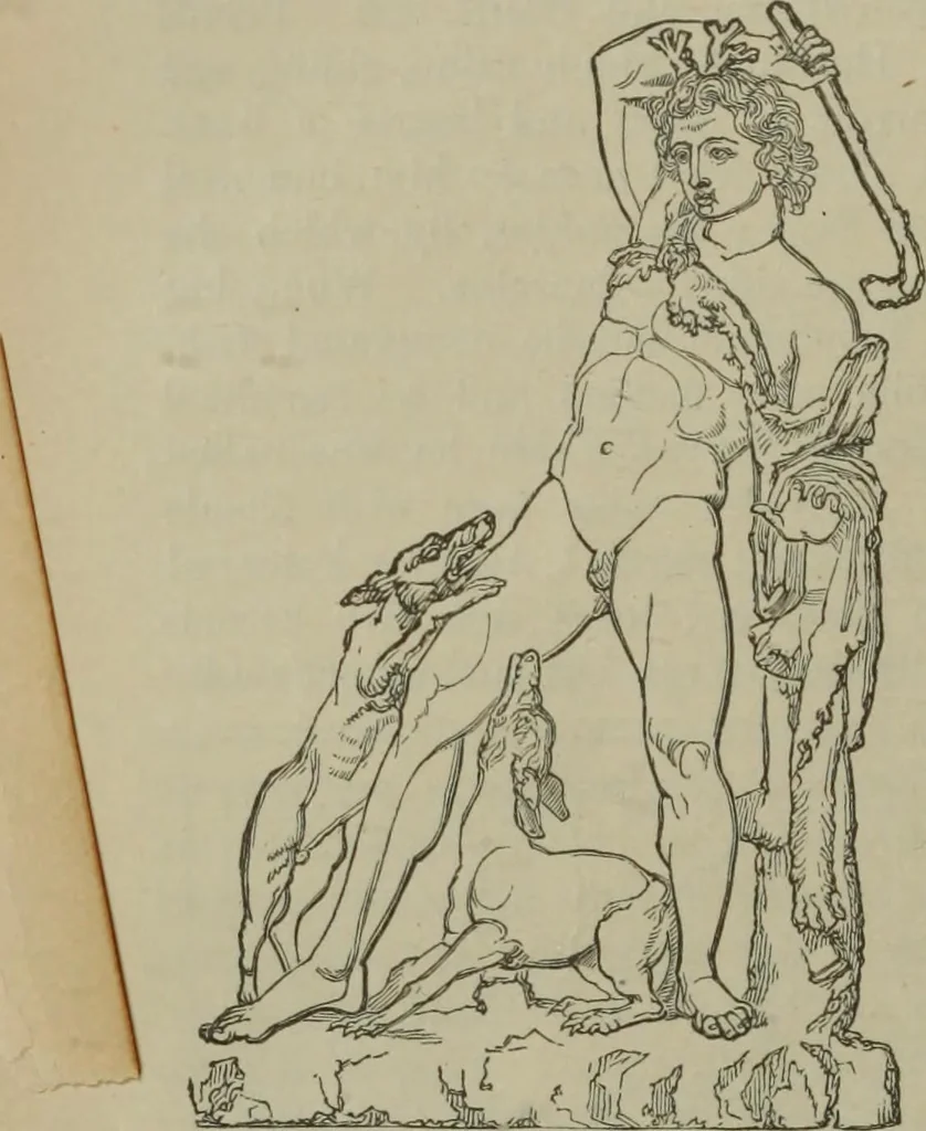 An illustration from A handbook of legendary and mythological art, 1890, leaf 436