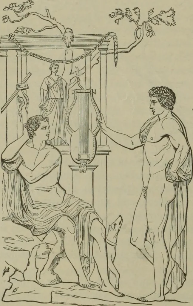 An illustration from A handbook of legendary and mythological art, 1890, leaf 440
