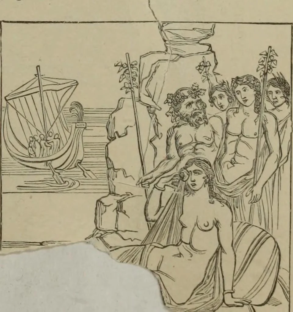 An illustration from A handbook of legendary and mythological art, 1890, leaf 443