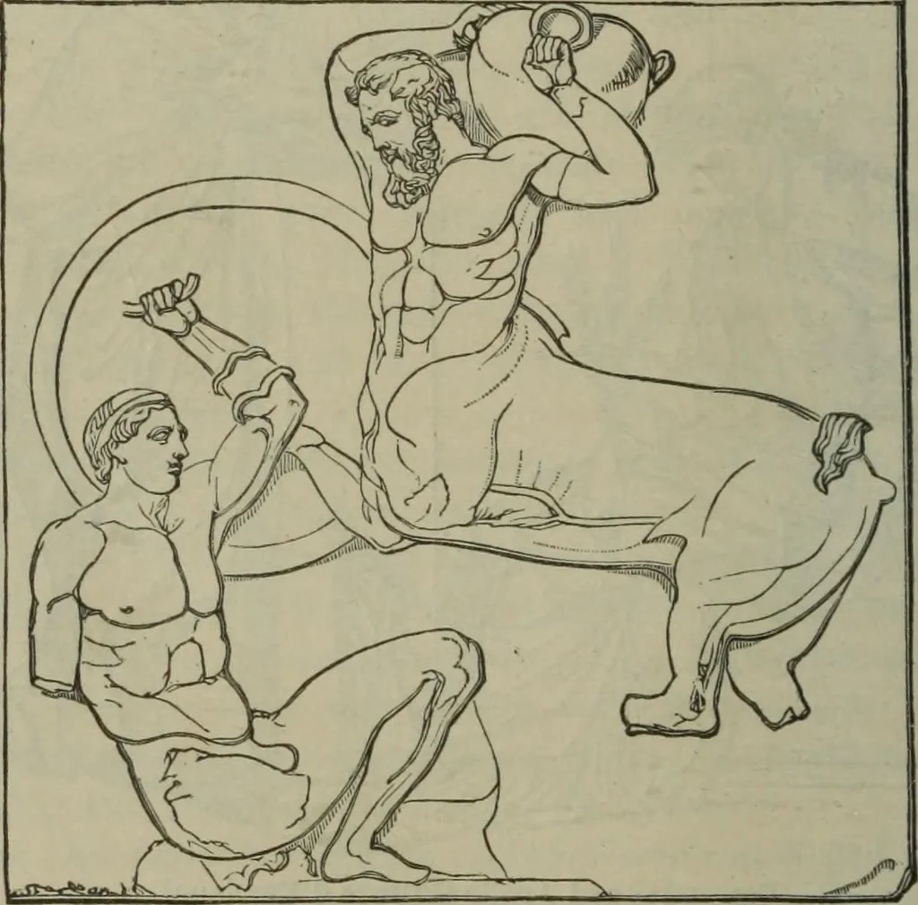 An illustration from A handbook of legendary and mythological art, 1890, leaf 452