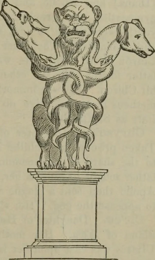 An illustration from A handbook of legendary and mythological art, 1890, leaf 453