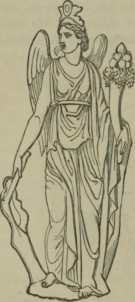 An illustration from A handbook of legendary and mythological art, 1890, leaf 462