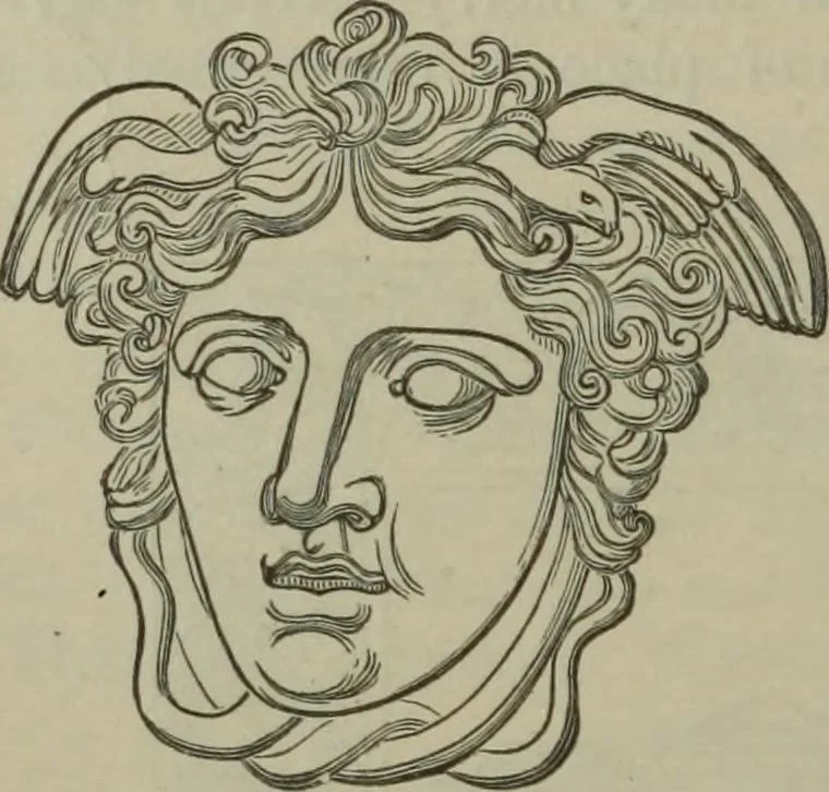 An illustration from A handbook of legendary and mythological art, 1890, leaf 464