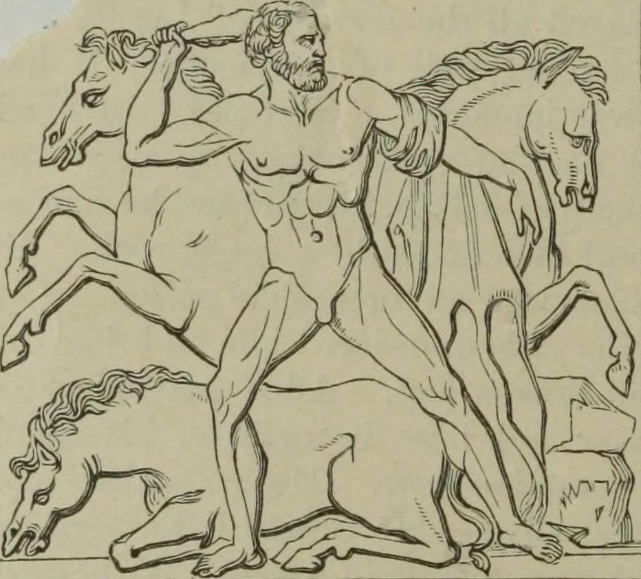 An illustration from A handbook of legendary and mythological art, 1890, leaf 470