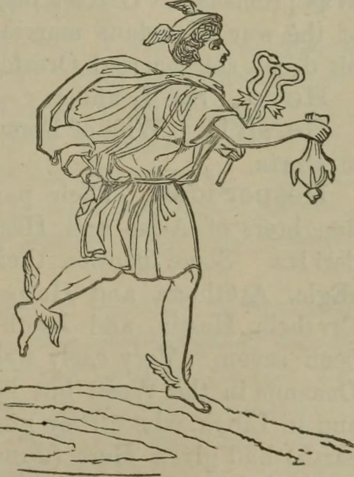 An illustration from A handbook of legendary and mythological art, 1890, leaf 473