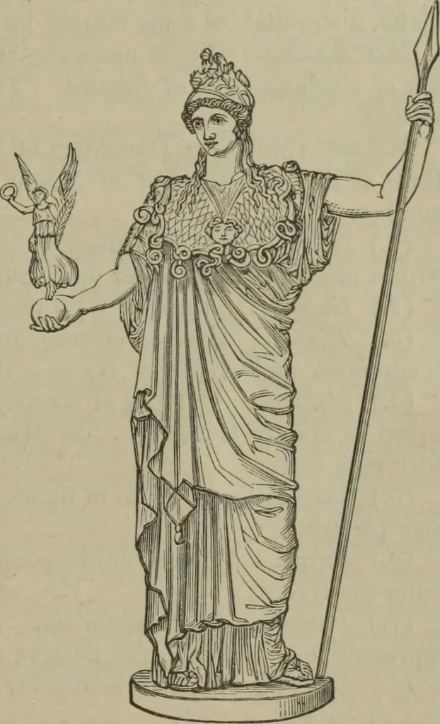 An illustration from A handbook of legendary and mythological art, 1890, leaf 483