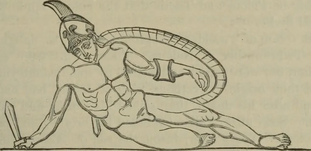An illustration from A handbook of legendary and mythological art, 1890, leaf 491
