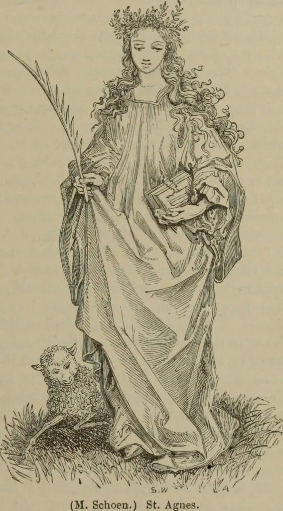 An illustration from A handbook of legendary and mythological art, 1890, leaf 55