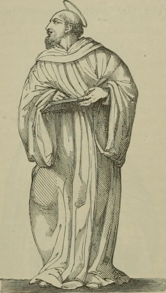 An illustration from A handbook of legendary and mythological art, 1890, leaf 76