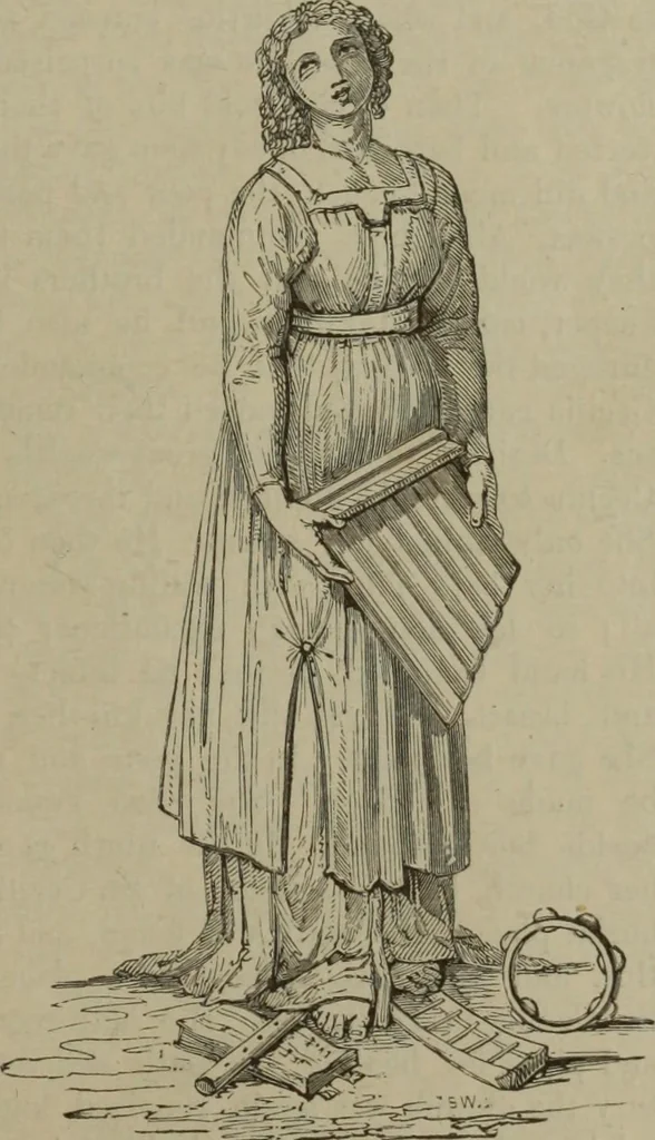An illustration from A handbook of legendary and mythological art, 1890, leaf 87