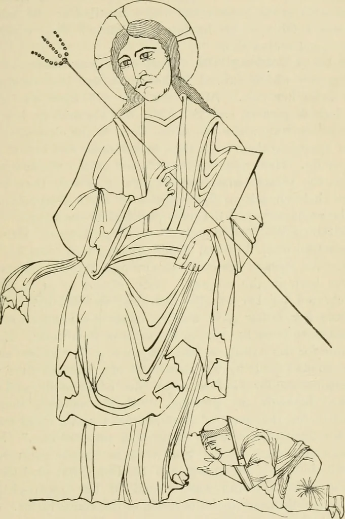 An illustration from A handbook of legendary and mythological art, 1872, leaf 109