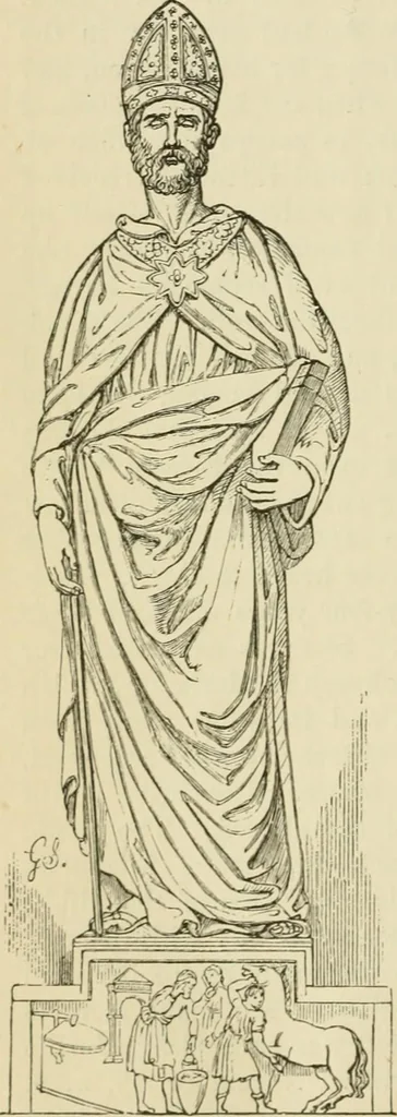 An illustration from A handbook of legendary and mythological art, 1872, leaf 116