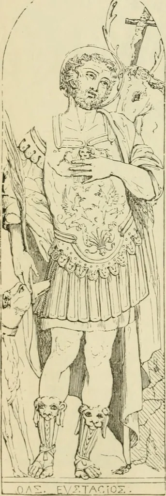 An illustration from A handbook of legendary and mythological art, 1872, leaf 120