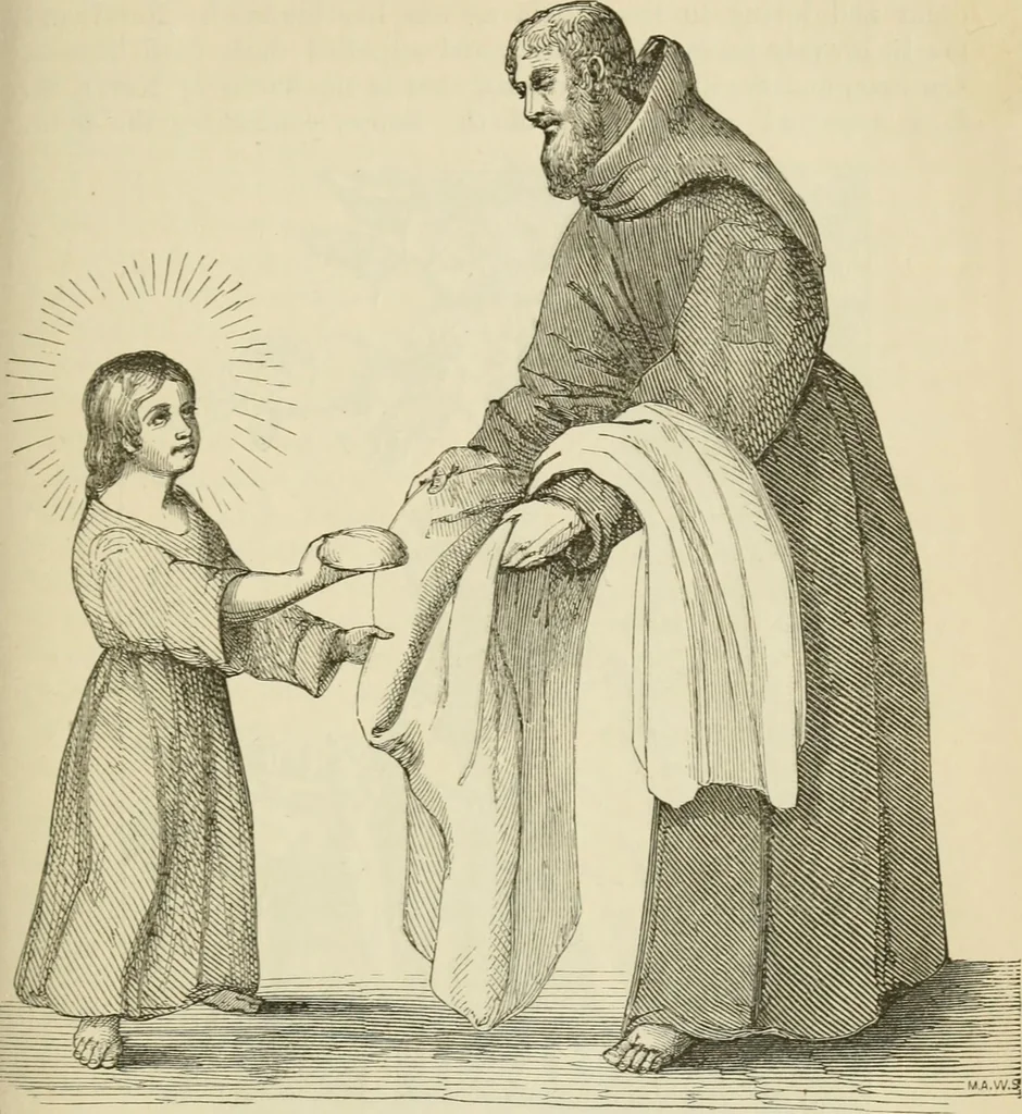 An illustration from A handbook of legendary and mythological art, 1872, leaf 123
