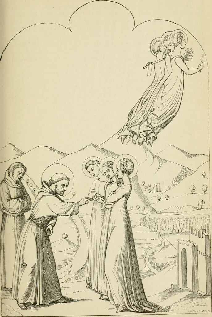An illustration from A handbook of legendary and mythological art, 1872, leaf 129
