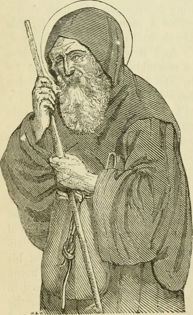 An illustration from A handbook of legendary and mythological art, 1872, leaf 132