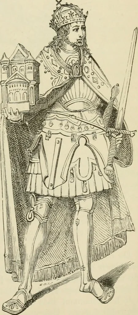An illustration from A handbook of legendary and mythological art, 1872, leaf 151