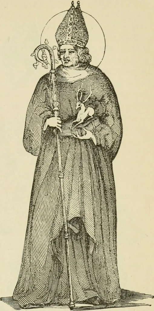 An illustration from A handbook of legendary and mythological art, 1872, leaf 155