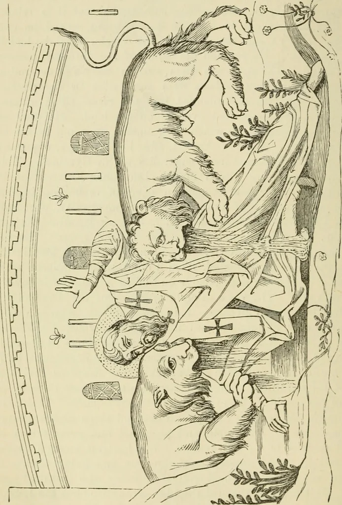 An illustration from A handbook of legendary and mythological art, 1872, leaf 158