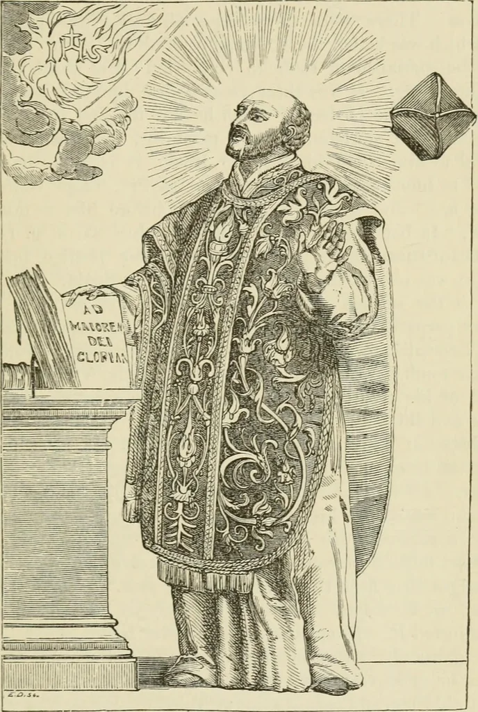 An illustration from A handbook of legendary and mythological art, 1872, leaf 159