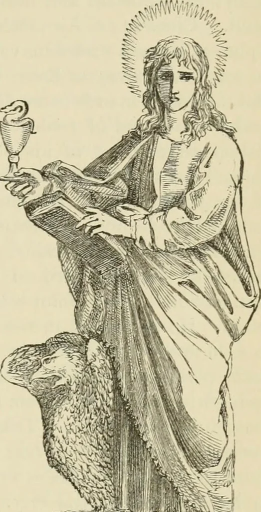 An illustration from A handbook of legendary and mythological art, 1872, leaf 171