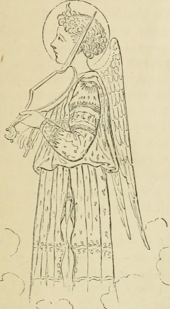 An illustration from A handbook of legendary and mythological art, 1872, leaf 19