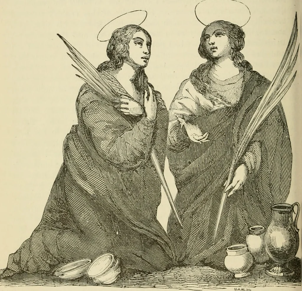 An illustration from A handbook of legendary and mythological art, 1872, leaf 190
