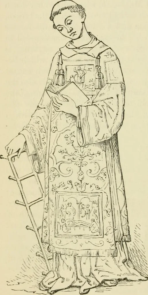 An illustration from A handbook of legendary and mythological art, 1872, leaf 192