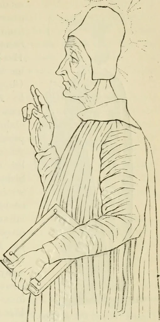 An illustration from A handbook of legendary and mythological art, 1872, leaf 197