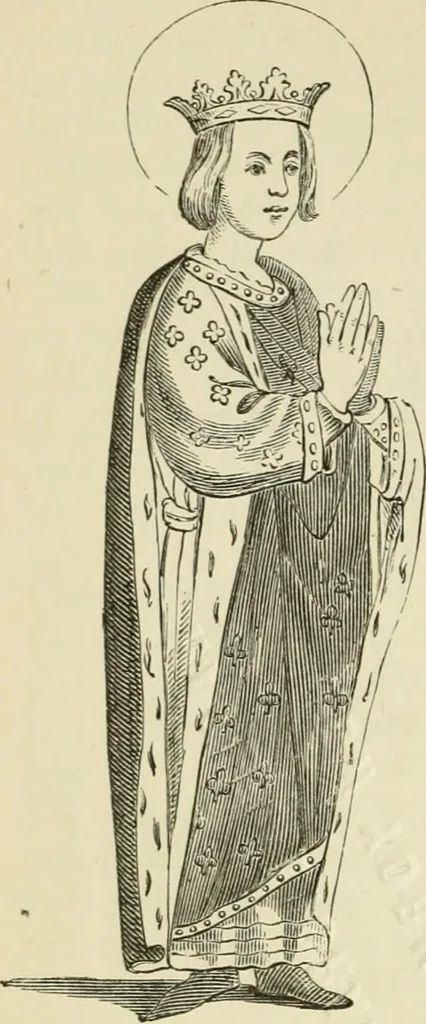 An illustration from A handbook of legendary and mythological art, 1872, leaf 198