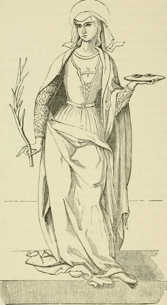 An illustration from A handbook of legendary and mythological art, 1872, leaf 200