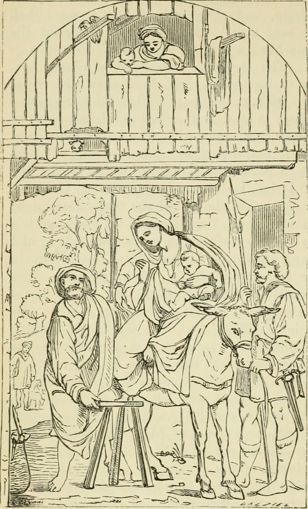 An illustration from A handbook of legendary and mythological art, 1872, leaf 212