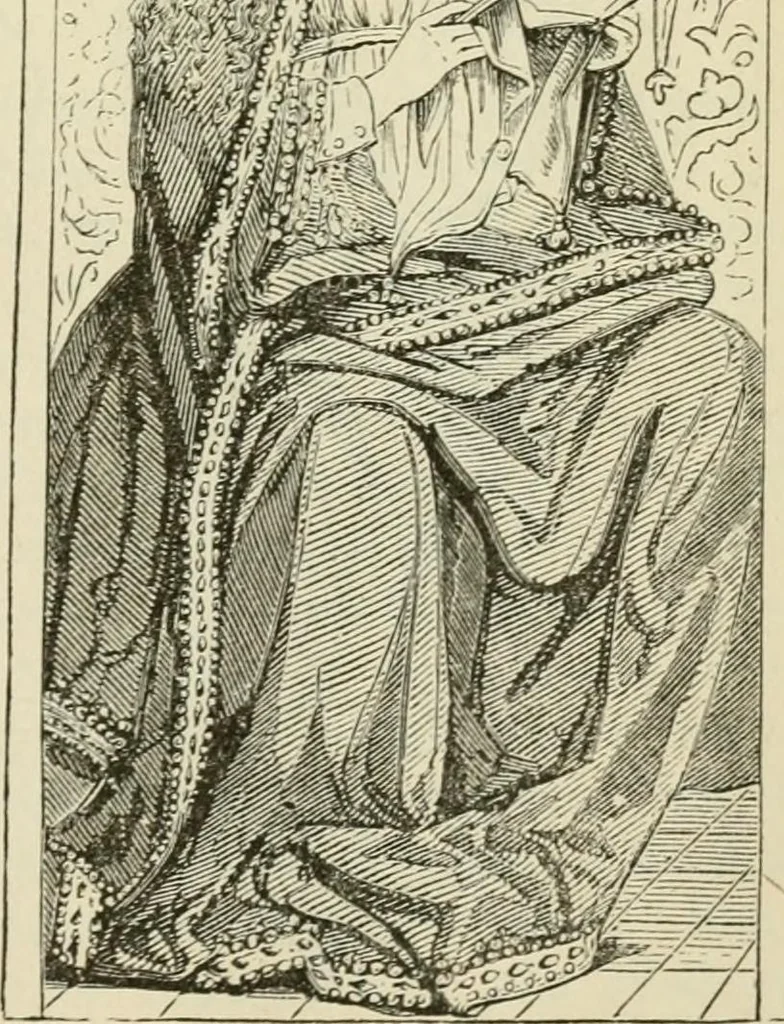 An illustration from A handbook of legendary and mythological art, 1872, leaf 221