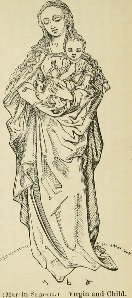 An illustration from A handbook of legendary and mythological art, 1872, leaf 225