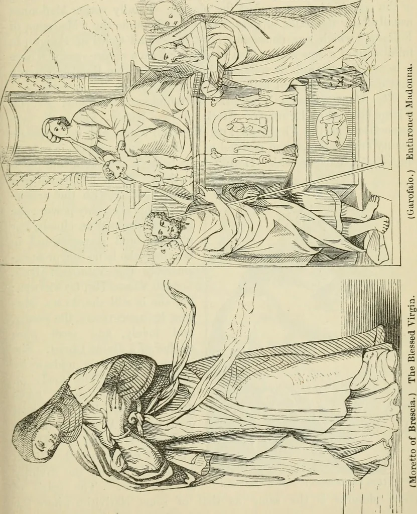 An illustration from A handbook of legendary and mythological art, 1872, leaf 225