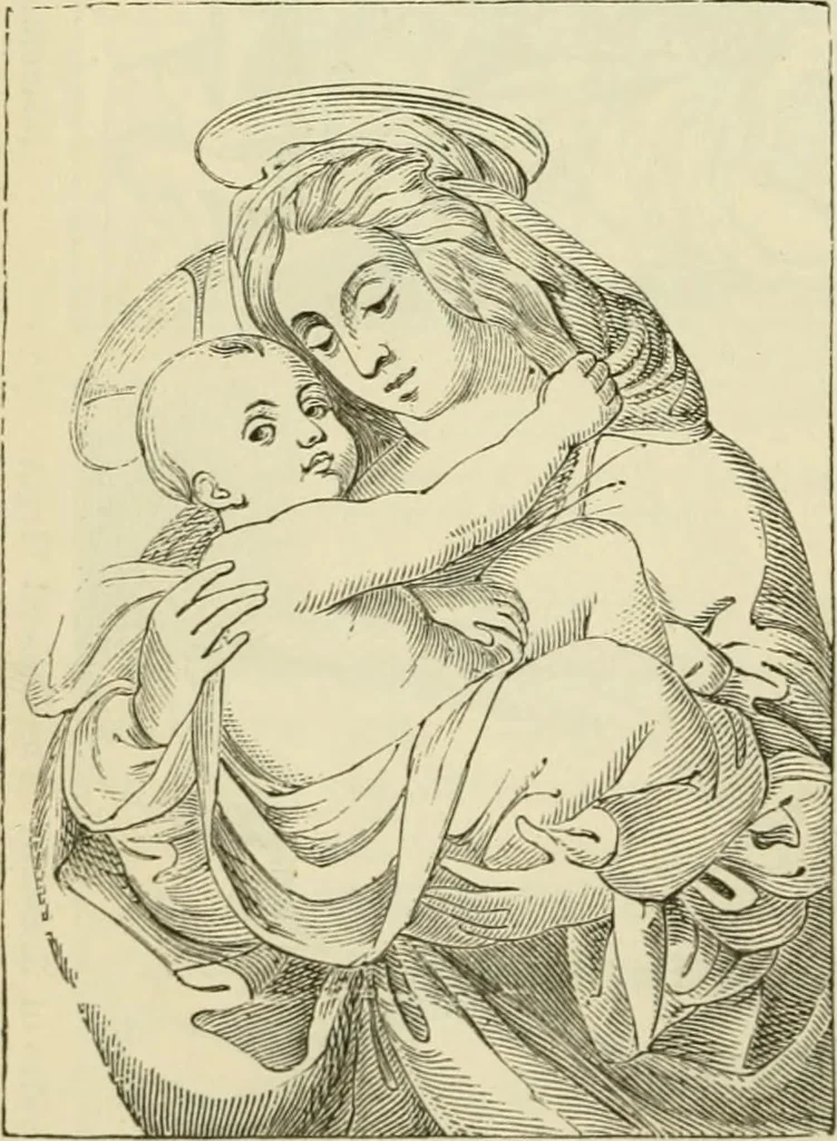 An illustration from A handbook of legendary and mythological art, 1872, leaf 226