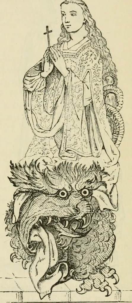 An illustration from A handbook of legendary and mythological art, 1872, leaf 229