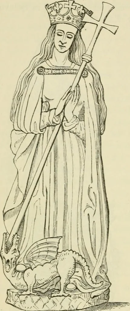 An illustration from A handbook of legendary and mythological art, 1872, leaf 230