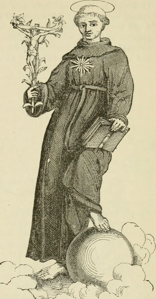 An illustration from A handbook of legendary and mythological art, 1872, leaf 257