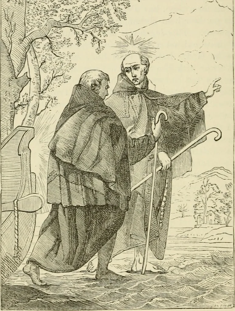 An illustration from A handbook of legendary and mythological art, 1872, leaf 270