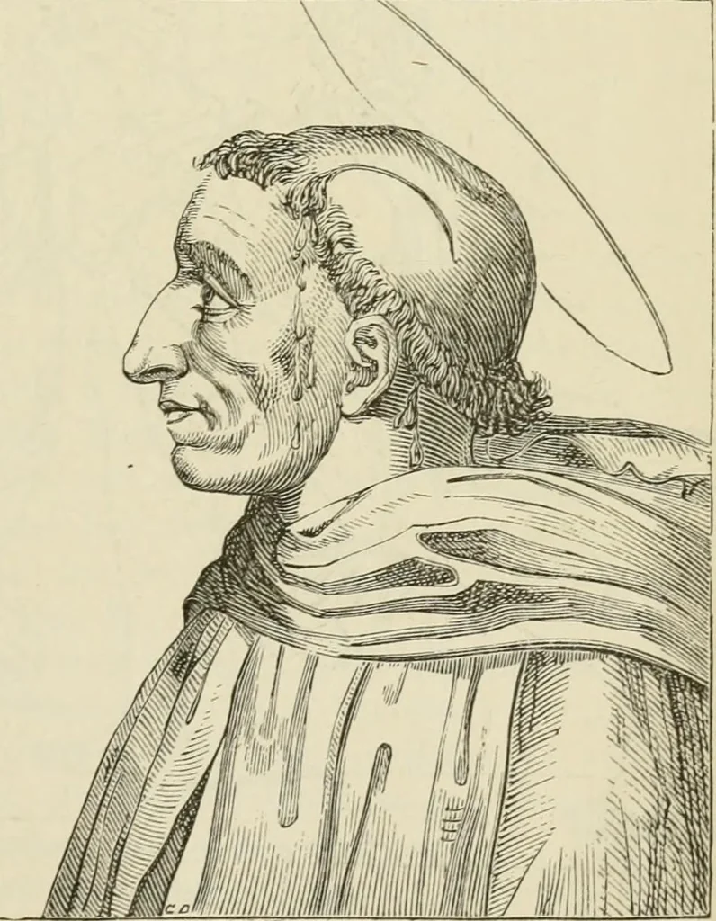 An illustration from A handbook of legendary and mythological art, 1872, leaf 271