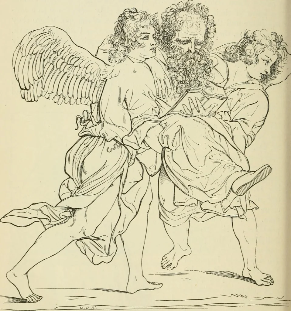An illustration from A handbook of legendary and mythological art, 1872, leaf 272