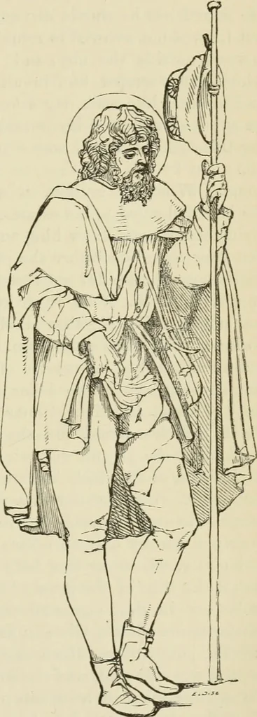 An illustration from A handbook of legendary and mythological art, 1872, leaf 283