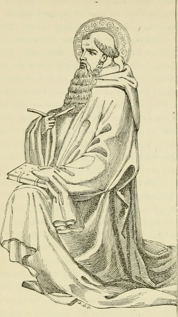 An illustration from A handbook of legendary and mythological art, 1872, leaf 286